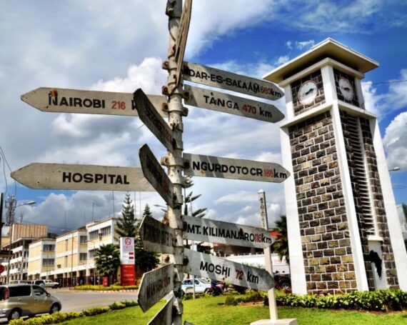 Arusha city found in Northern Tanzania